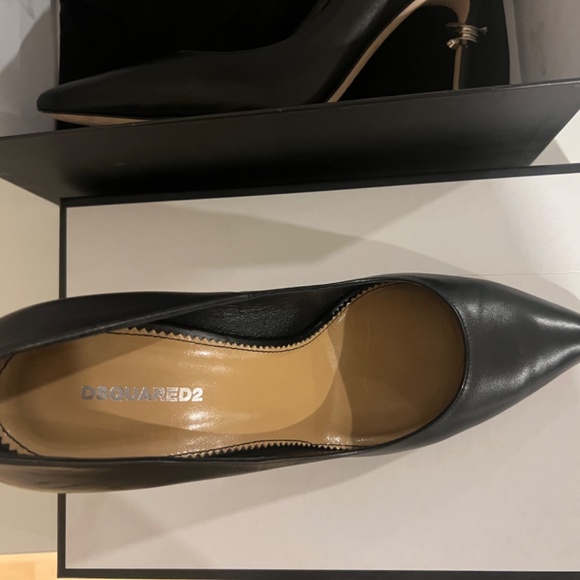 Black pointy dsquared heels - Picture 2 of 6